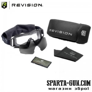 Окуляри REVISION Wolfspider Esn оправа - чорна