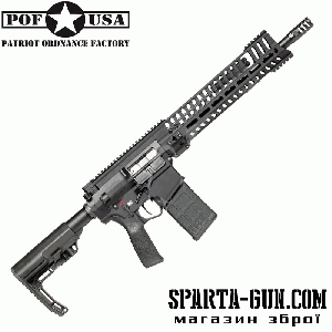 Карабін POF-USA P308 Edge G4 кал .308 Win (7.62/51) ствол 42 см. колір: Чорний