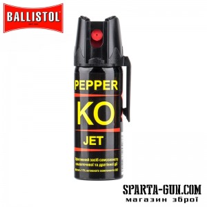Газовий балончик Klever Pepper KO Jet струменевий. Обсяг - 50 мл