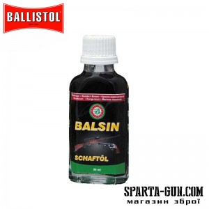 Масло для ухода за деревом Balsin 50 мл. Красно-коричневое