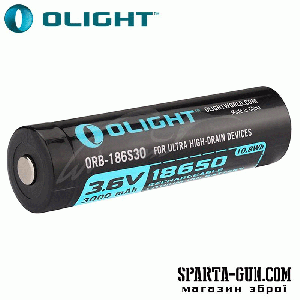 Акумуляторна батарея Olight 18650 HDС (15А) 3000mAh