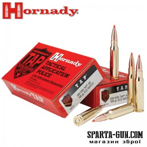 Патрон Hornady Law Enforcement ELD Match TAP AR кал .308 Win(7,62/51) куля ELD-Match TAP AR маса 10.88 г