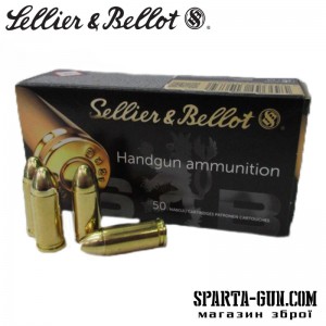 Патрон Sellier & Bellot кал. 9x21 куля FMJ маса 8,0 г