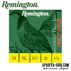 Remington Shurshot Field felt wad 34 (6) FW (БЕЗ КОНТЕЙНЕРА)
