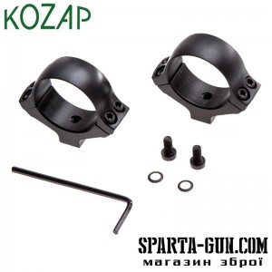 Кільця Kozap 30 мм середні
