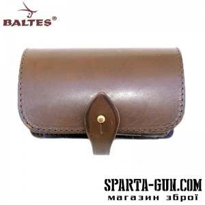 Підсумок 2-х рядний 10 шт. патронів 12 калібру (шкіра яловича)