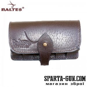 Підсумок 1-рядний 6 шт. патронів 12 калібру (шкіра юхтова)