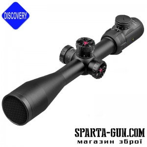 Приціл Discovery Optics HI 6-24x50 SFIR SFP (30 мм, c підсвічуванням)