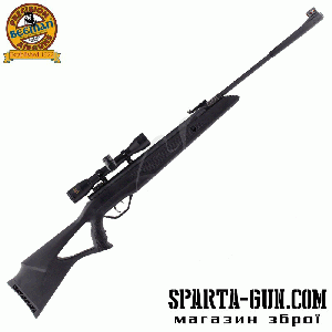 Гвинтівка пневматична Beeman Longhorn Gas Ram кал. 4.5 мм (Оптичний приціл 4х32)