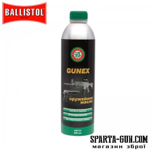 Масло збройове Gunex 500 мл.