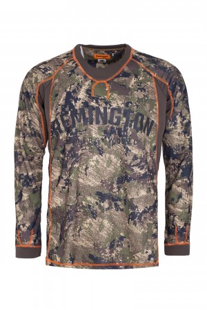 Футболка з довгим рукавом Remington Inside Fit Shirt Green Forest
