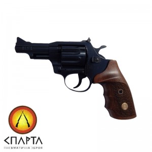 Револьвер Флобера ALFA model 431 (черный, дерево)