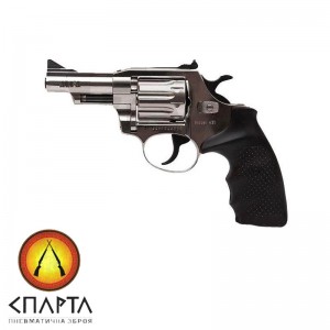 Револьвер Флобера ALFA model 431 (никель, пластик)