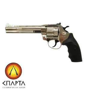 Револьвер Флобера ALFA model 461 (никель, пластик)