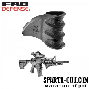 Накладка FAB Defense MWG на шахту магазину AR15 / M16. Колір чорний