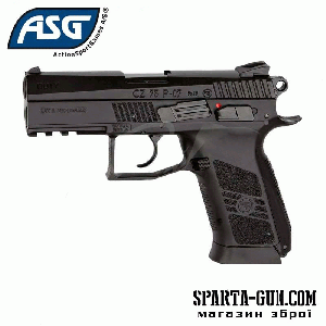 Пістолет пневматичний ASG CZ 75 P-07 Duty. Корпус - метал