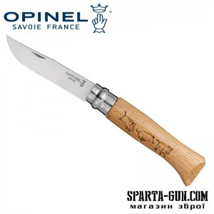 Ніж Opinel №8 Animalia Кабан