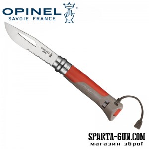 Ніж Opinel №8 Outdoor earth-red