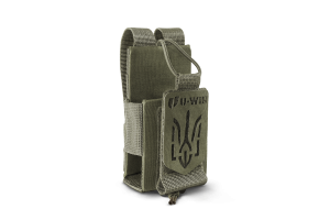 Підсумок під рацію тактичний / універсальний чохол U-WIN PRO Cordura® 500 Ranger Green / Темна Олива