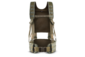 Ремінно плечова система U-WIN PRO посилена з багатофункційними лямками / розвантажувальна система РПС під балістичний пакет розмір 3 Cordura® 500 Ranger Green / Темна Олива
