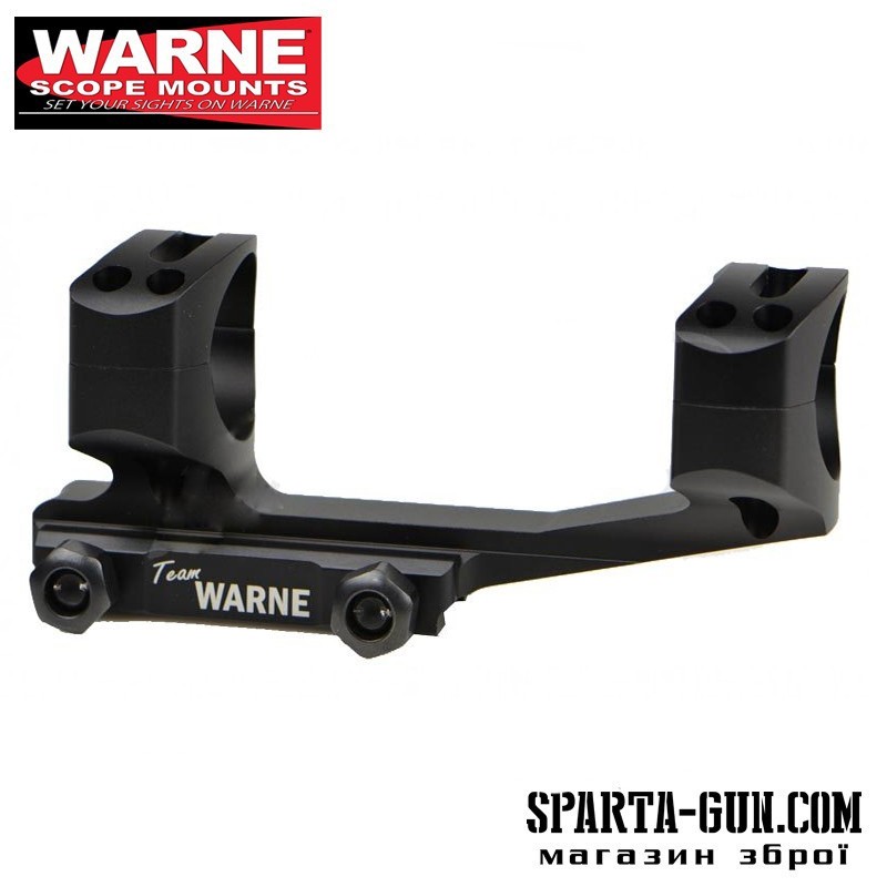 Крепление-моноблок Warne X-Skeleton Mount. d - 30 мм. Extra High. Weaver/Picatinny