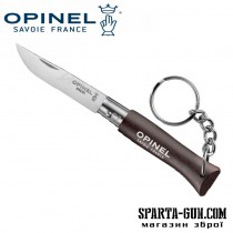 Нож Opinel Keychain №4 Inox Grey