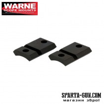Планка раздельная Warne MAXIMA 2-Piece Steel Rail (Weaver/ Picatinny) для карабинов Marlin XL-7 и Winchester 70 Standard Action. Сталь.