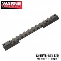 Планка Warne MAXIMA Tactical 1-Piece Steel Rail (Weaver/Picatinny) для карабина Remington 700 Short Action. Материал - сталь