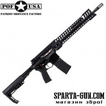 Карабин POF-USA P-415 Edge Gen 4 кал .223 Rem (5.56/45) ствол 42 см. цвет: Черный