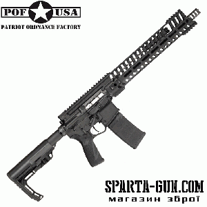 Карабин POF-USA P-415 Edge Gen 4 кал. .223 Rem (5.56/45) ствол 37 см. Цвет: Черный